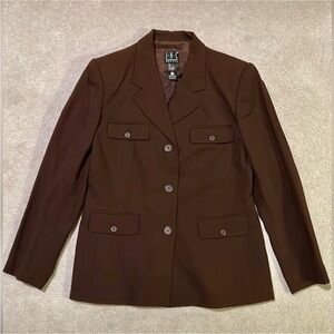 INC International Concepts Women's Dark Brown Jacket NEW
